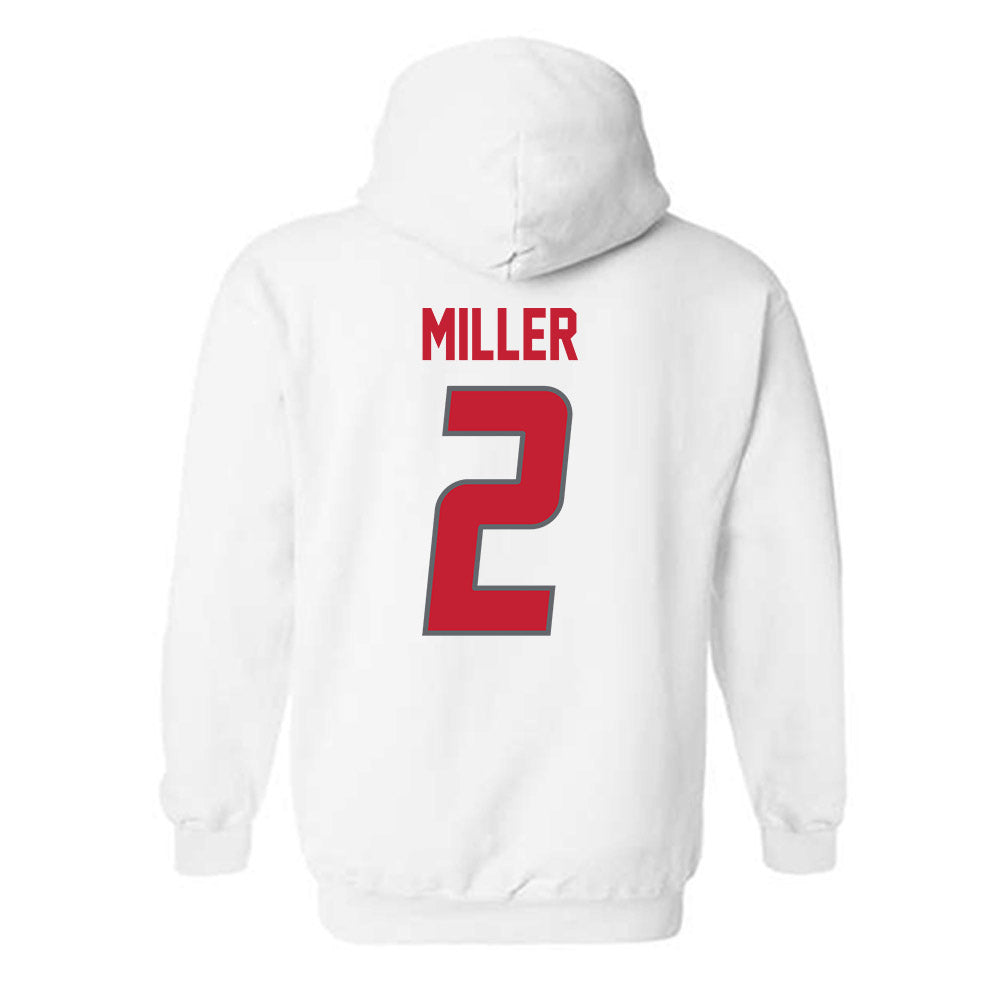 New Mexico - NCAA Men's Basketball : Tajavis Miller - Classic Shersey Hooded Sweatshirt-1