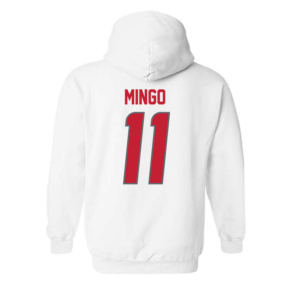 New Mexico - NCAA Football : Massiah Mingo - Classic Shersey Hooded Sweatshirt-1