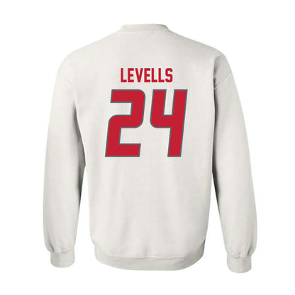 New Mexico - NCAA Football : Bear Levells - Classic Shersey Crewneck Sweatshirt-1