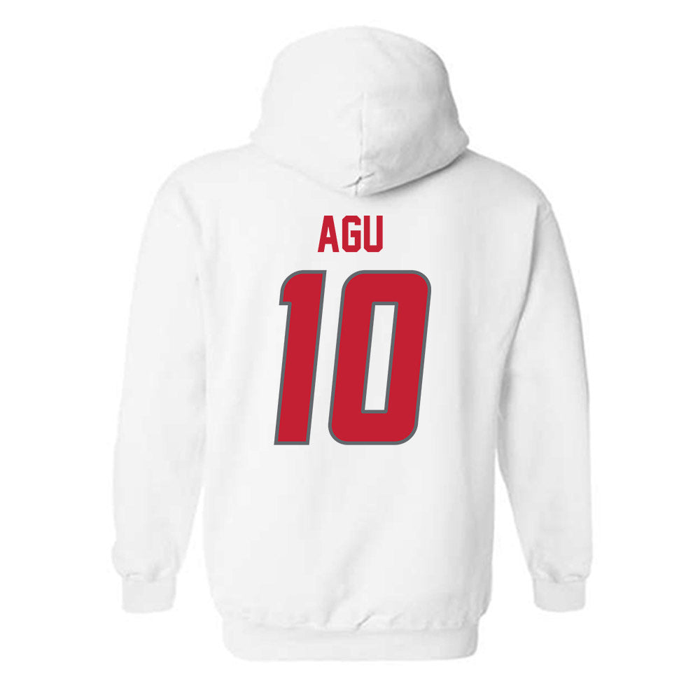 New Mexico - NCAA Football : Darren Agu - Classic Shersey Hooded Sweatshirt-1