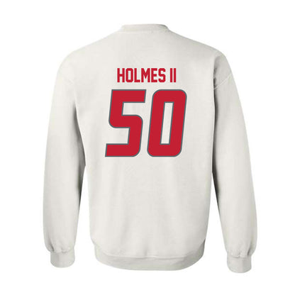New Mexico - NCAA Football : Ricklan Holmes II - Classic Shersey Crewneck Sweatshirt-1