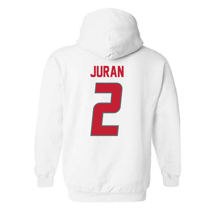 New Mexico - NCAA Women's Soccer : Morgan Juran - Classic Shersey Hooded Sweatshirt-1