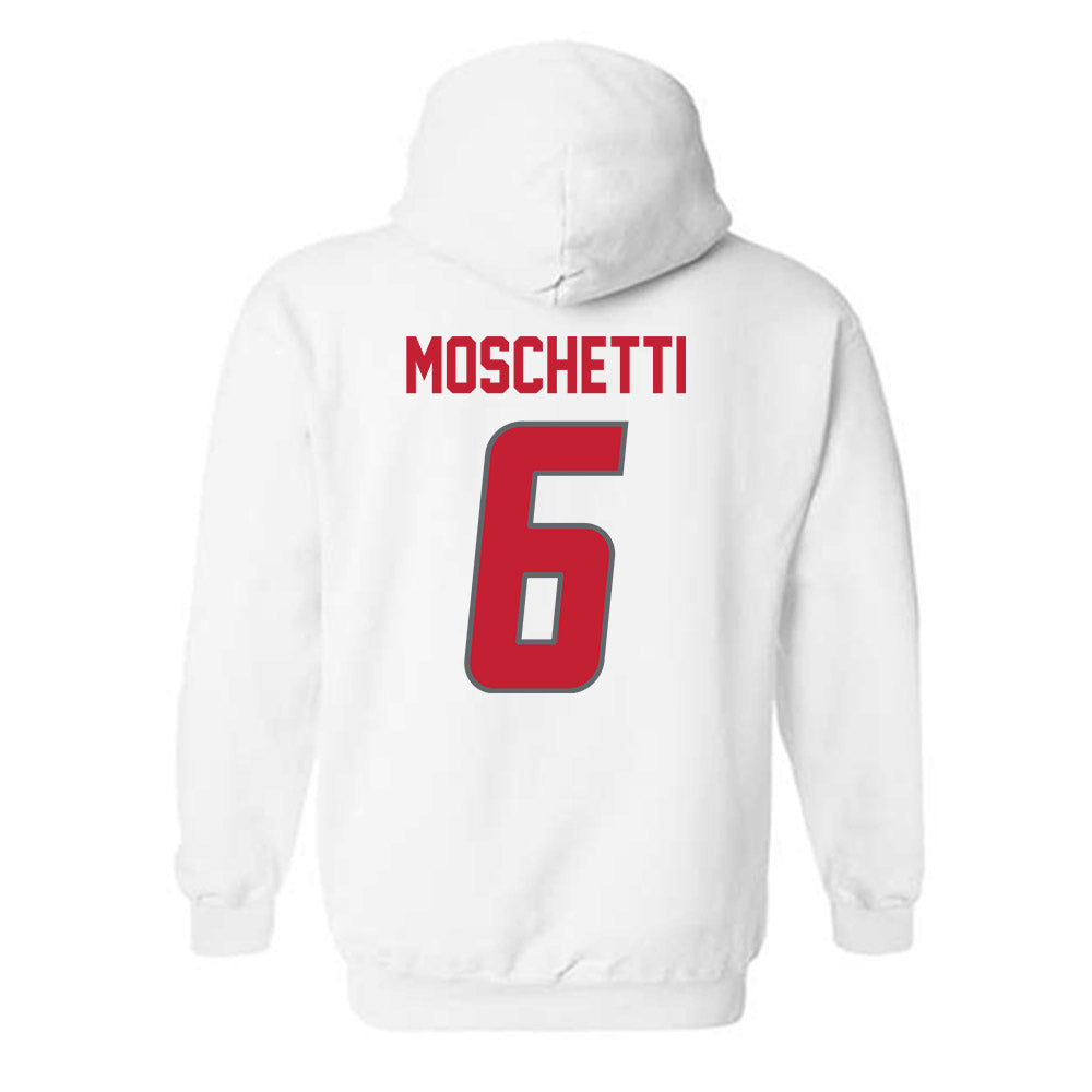 New Mexico - NCAA Women's Soccer : Angelina Moschetti - Classic Shersey Hooded Sweatshirt-1