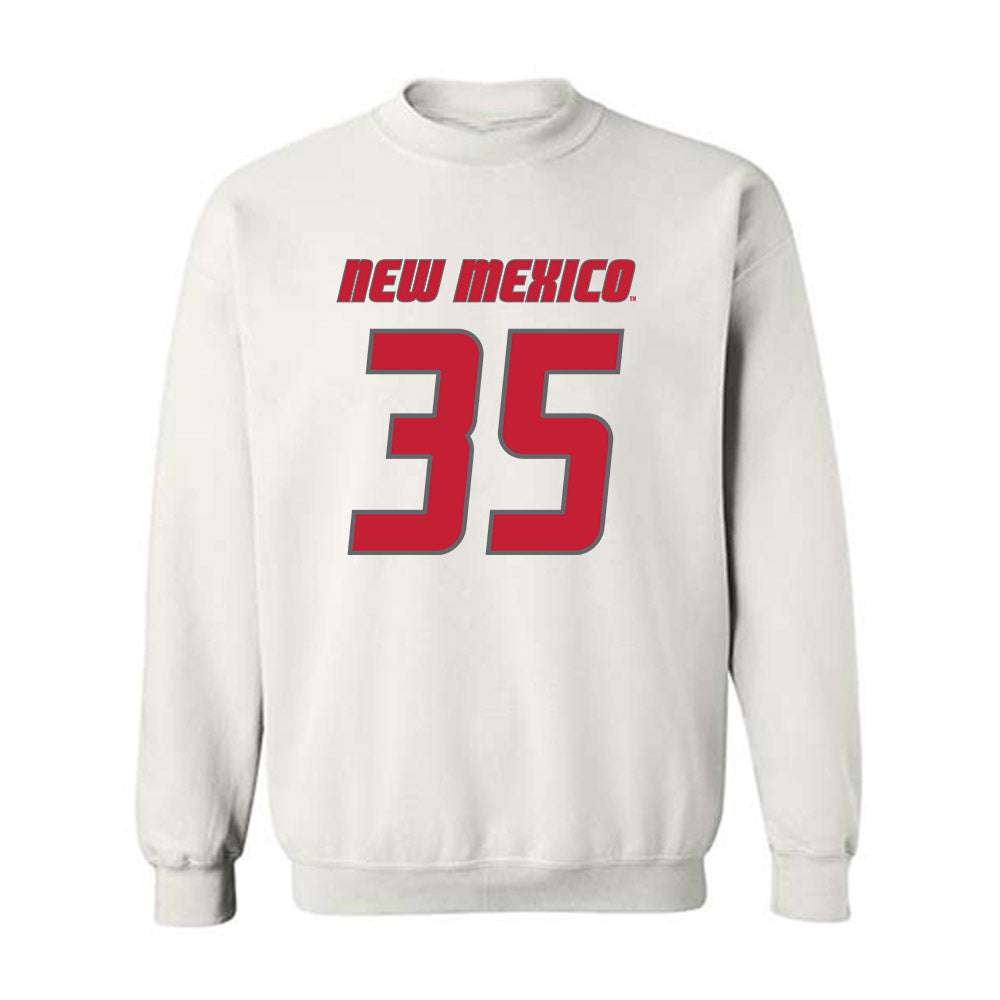 New Mexico - NCAA Football : Charles Steinkamp - Classic Shersey Crewneck Sweatshirt-0