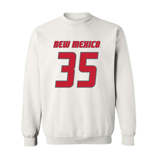 New Mexico - NCAA Football : Charles Steinkamp - Classic Shersey Crewneck Sweatshirt-0