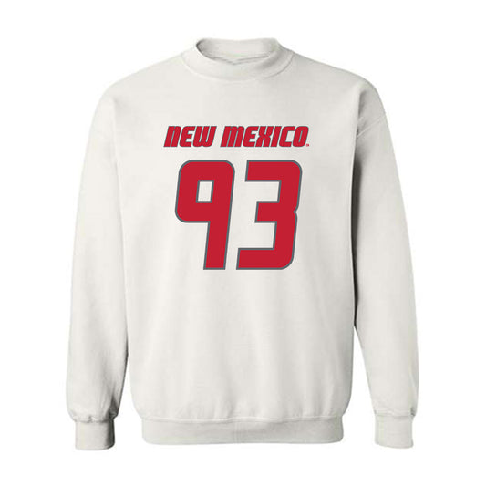 New Mexico - NCAA Football : Deven Dyer - Classic Shersey Crewneck Sweatshirt-0