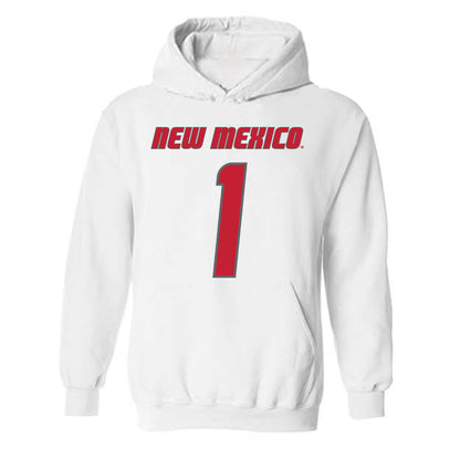 New Mexico - NCAA Women's Basketball : Lydie Mwamba - Classic Shersey Hooded Sweatshirt-0