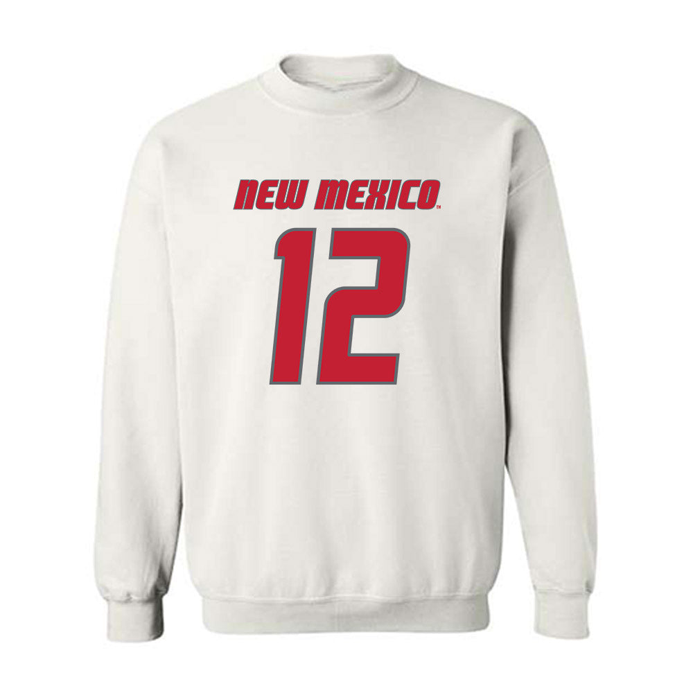 New Mexico - NCAA Baseball : Talor Grubbs - Classic Shersey Crewneck Sweatshirt-0