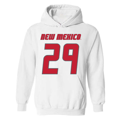 New Mexico - NCAA Football : Xavier Rivera-Rogers - Classic Shersey Hooded Sweatshirt-0