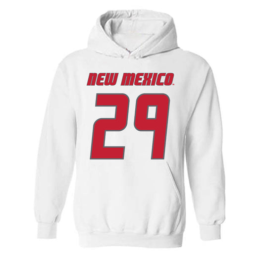 New Mexico - NCAA Football : Xavier Rivera-Rogers - Classic Shersey Hooded Sweatshirt-0