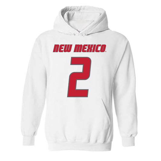 New Mexico - NCAA Football : Jaron Liles - Classic Shersey Hooded Sweatshirt-0
