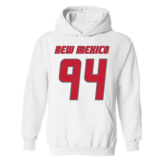 New Mexico - NCAA Football : Jalen McIver - Classic Shersey Hooded Sweatshirt-0