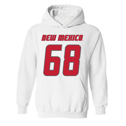 New Mexico - NCAA Football : Tyler Lawrence - Classic Shersey Hooded Sweatshirt-0