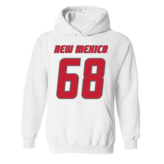 New Mexico - NCAA Football : Tyler Lawrence - Classic Shersey Hooded Sweatshirt-0