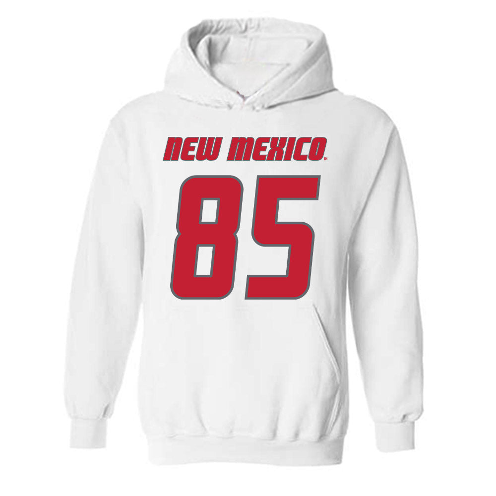 New Mexico - NCAA Football : Simon Mapa - Classic Shersey Hooded Sweatshirt-0