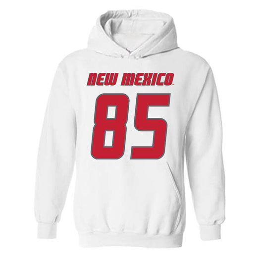 New Mexico - NCAA Football : Simon Mapa - Classic Shersey Hooded Sweatshirt-0