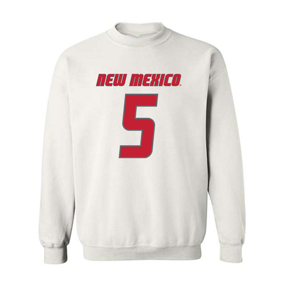 New Mexico - NCAA Softball : Estrella Rowe - Classic Shersey Crewneck Sweatshirt-0