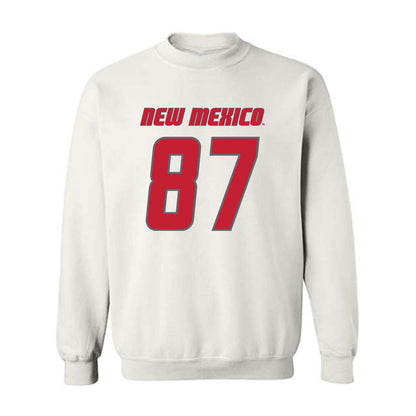 New Mexico - NCAA Football : Abraham Williams - Classic Shersey Crewneck Sweatshirt-0