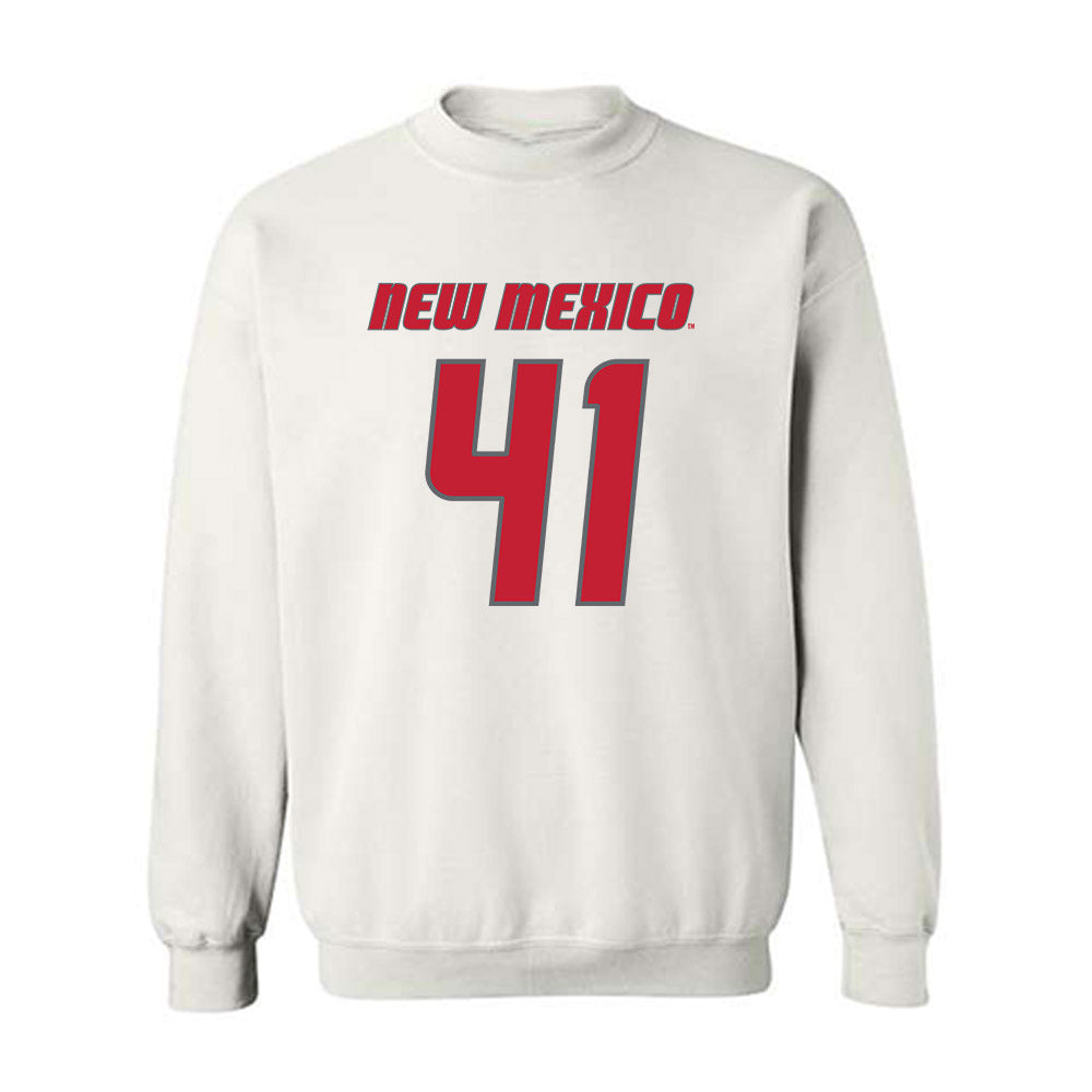 New Mexico - NCAA Baseball : Seth Edgerton - Classic Shersey Crewneck Sweatshirt-0