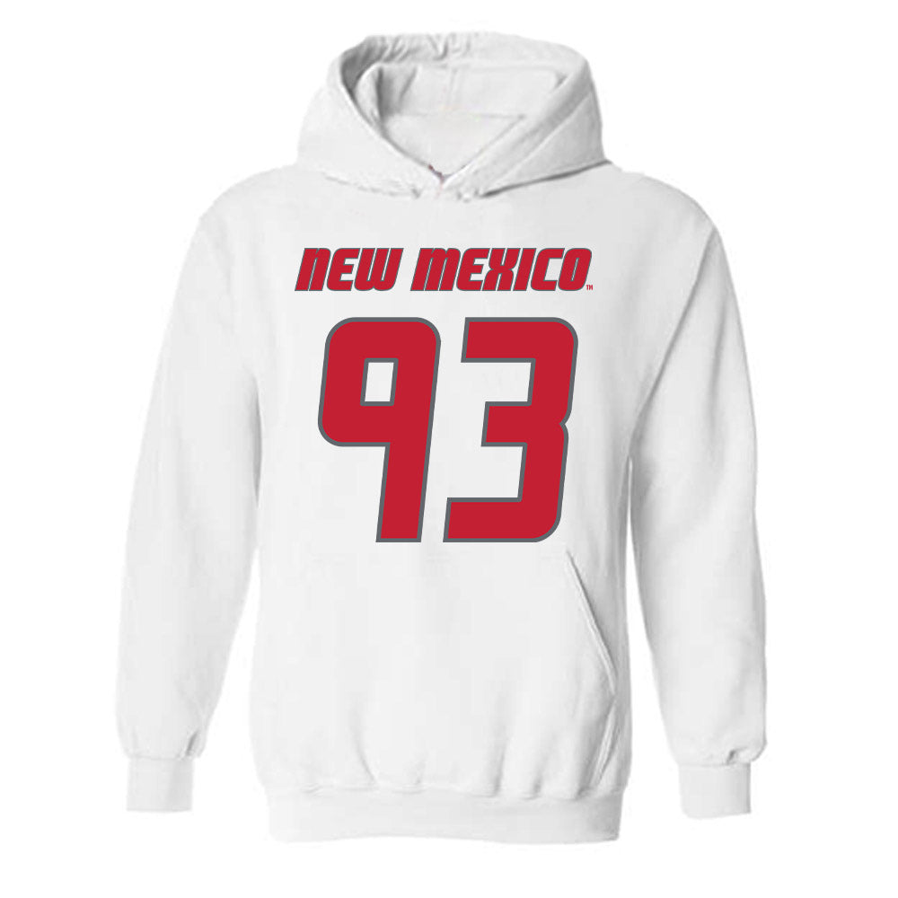 New Mexico - NCAA Football : Deven Dyer - Classic Shersey Hooded Sweatshirt-0