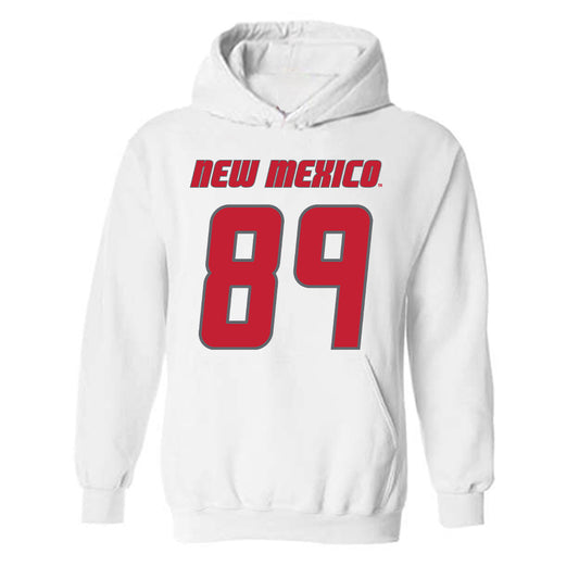 New Mexico - NCAA Football : Enrique Zatarain - Classic Shersey Hooded Sweatshirt-0
