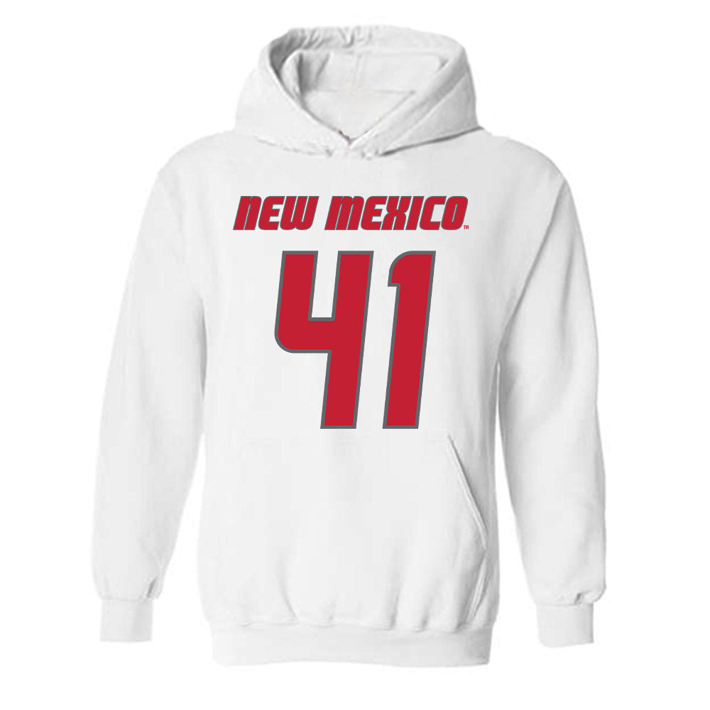 New Mexico - NCAA Baseball : Seth Edgerton - Classic Shersey Hooded Sweatshirt-0