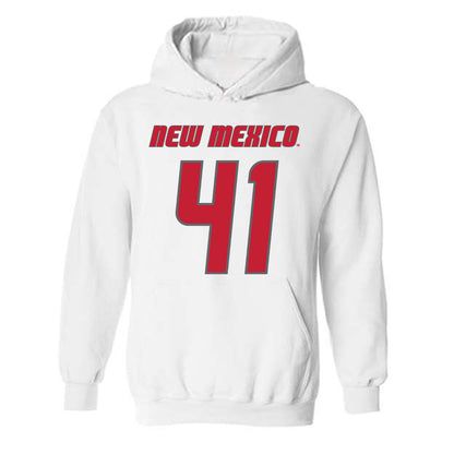 New Mexico - NCAA Baseball : Seth Edgerton - Classic Shersey Hooded Sweatshirt-0