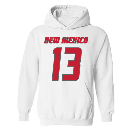New Mexico - NCAA Softball : Briana Williams - Classic Shersey Hooded Sweatshirt-0