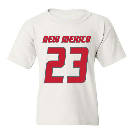 New Mexico - NCAA Men's Tennis : Aditya Balsekar - Classic Shersey Youth T-Shirt-0