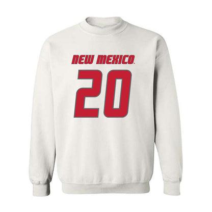 New Mexico - NCAA Football : Darrion Bowers - Classic Shersey Crewneck Sweatshirt-0