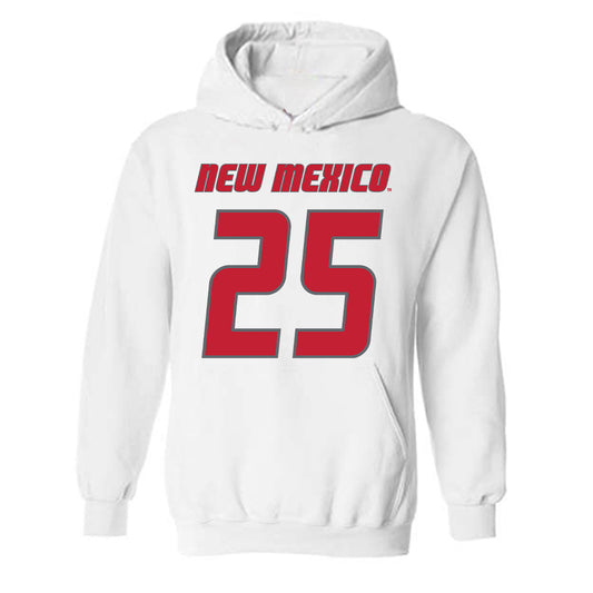 New Mexico - NCAA Football : Dorian Patterson - Classic Shersey Hooded Sweatshirt-0