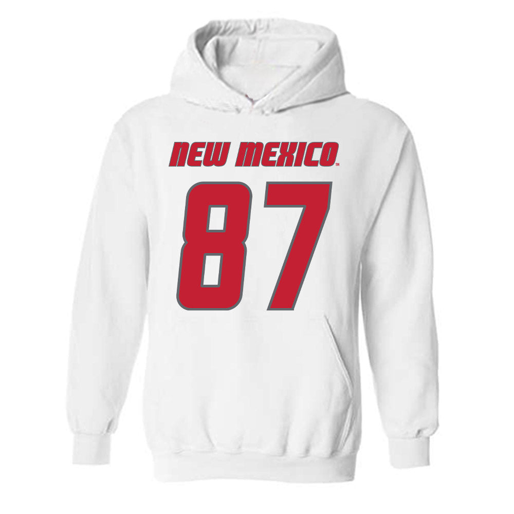 New Mexico - NCAA Football : Abraham Williams - Classic Shersey Hooded Sweatshirt-0