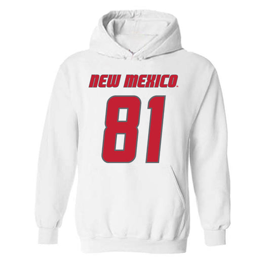 New Mexico - NCAA Football : Bailen George - Classic Shersey Hooded Sweatshirt-0