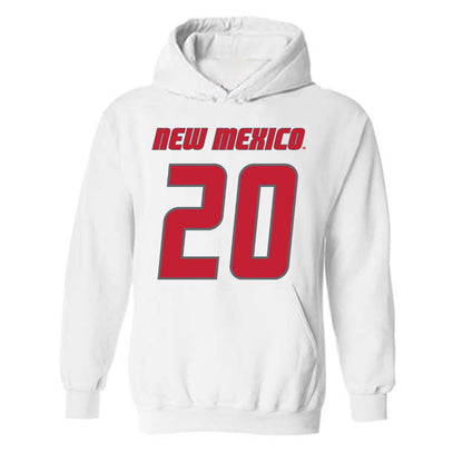 New Mexico - NCAA Football : Darrion Bowers - Classic Shersey Hooded Sweatshirt-0
