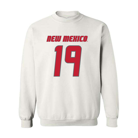 New Mexico - NCAA Baseball : Logan Barnett - Classic Shersey Crewneck Sweatshirt-0