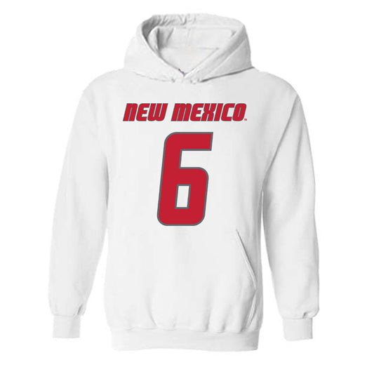 New Mexico - NCAA Women's Soccer : Angelina Moschetti - Classic Shersey Hooded Sweatshirt-0