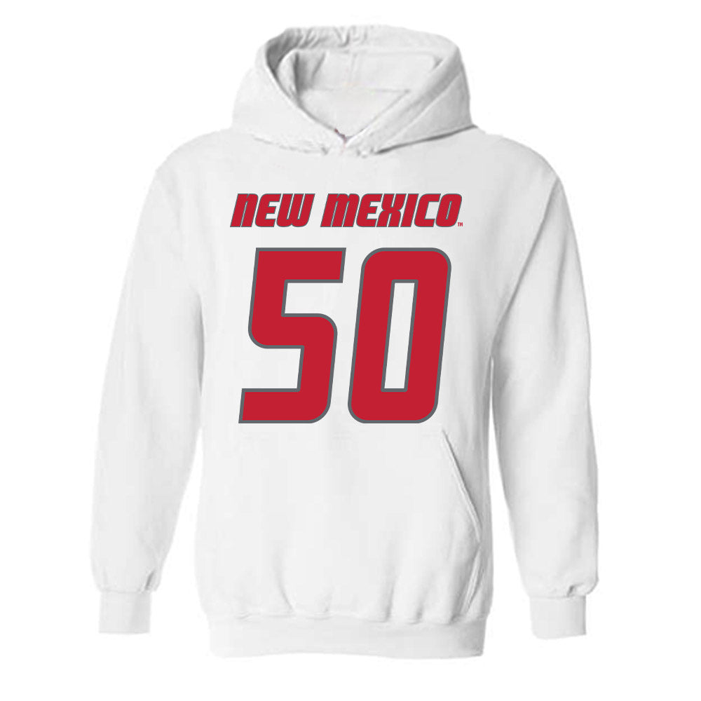 New Mexico - NCAA Football : Ricklan Holmes II - Classic Shersey Hooded Sweatshirt-0
