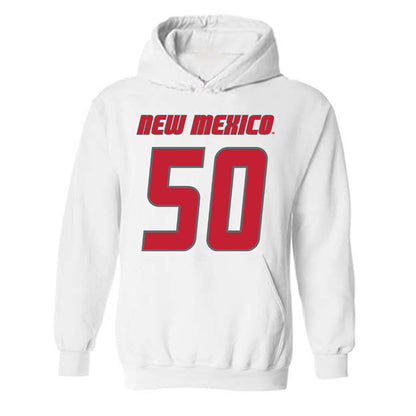 New Mexico - NCAA Football : Ricklan Holmes II - Classic Shersey Hooded Sweatshirt-0