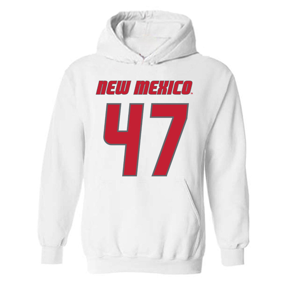 New Mexico - NCAA Football : Marcus Stevens - Classic Shersey Hooded Sweatshirt-0