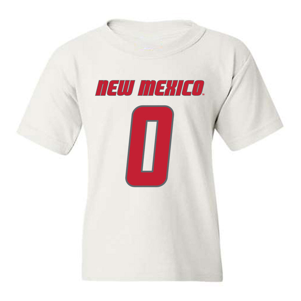 New Mexico - NCAA Men's Basketball : Hudson Mayes - Classic Shersey Youth T-Shirt-0