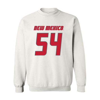 New Mexico - NCAA Football : Jojo Matautia - Classic Shersey Crewneck Sweatshirt-0