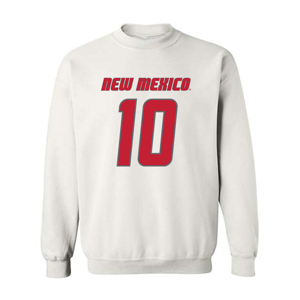New Mexico - NCAA Baseball : Ethin Woltz - Classic Shersey Crewneck Sweatshirt-0