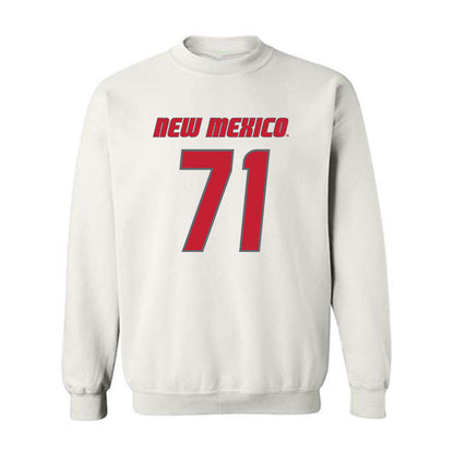 New Mexico - NCAA Football : Danzel Newell - Classic Shersey Crewneck Sweatshirt-0
