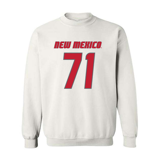 New Mexico - NCAA Football : Danzel Newell - Classic Shersey Crewneck Sweatshirt-0