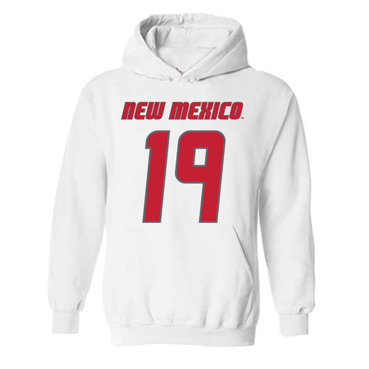 New Mexico - NCAA Baseball : Logan Barnett - Classic Shersey Hooded Sweatshirt-0