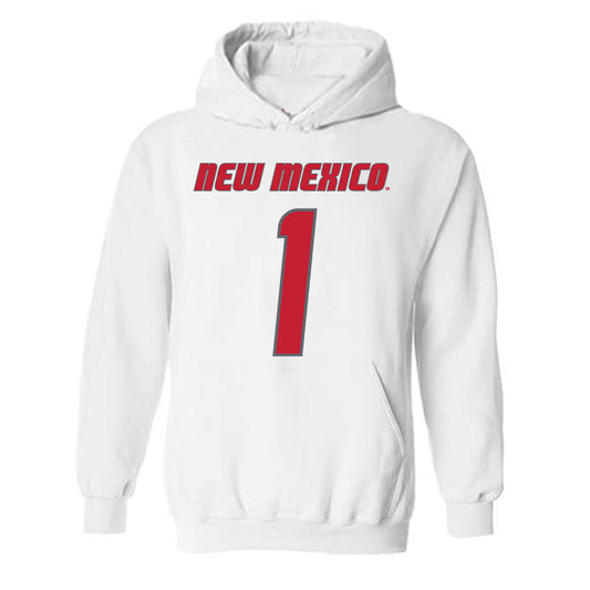 New Mexico - NCAA Women's Track & Field : Gaby Szabo - Classic Shersey Hooded Sweatshirt-0