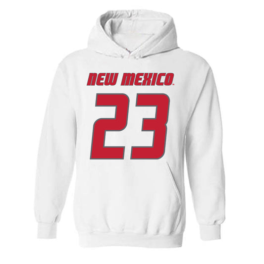 New Mexico - NCAA Football : Nick Wheeler - Classic Shersey Hooded Sweatshirt-0