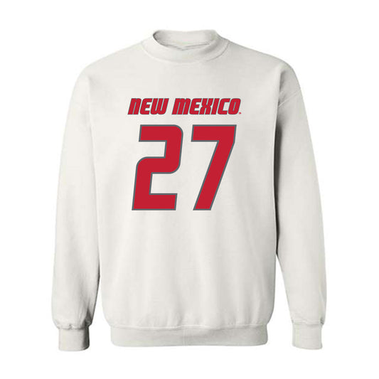 New Mexico - NCAA Football : Brannon Hampton - Classic Shersey Crewneck Sweatshirt-0