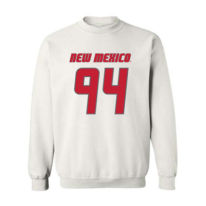 New Mexico - NCAA Football : Jalen McIver - Classic Shersey Crewneck Sweatshirt-0