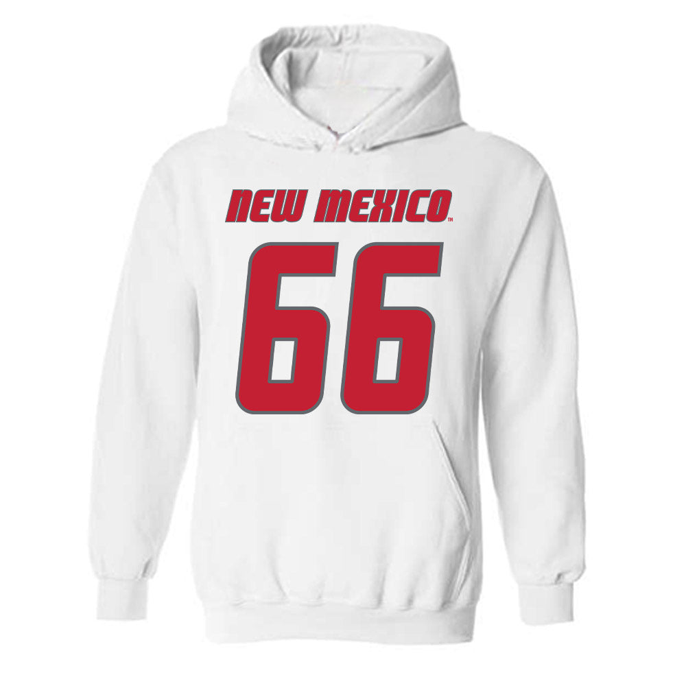 New Mexico - NCAA Football : Markus Fetcho - Classic Shersey Hooded Sweatshirt-0